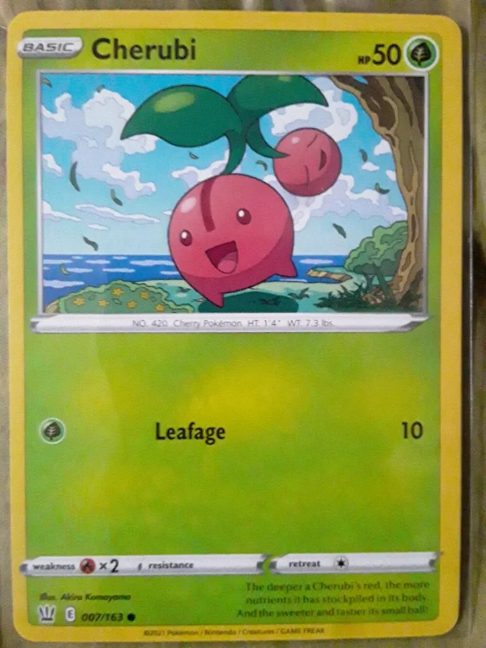 10 Butterfree, Cherubi, Trevenant, Hoppip, Maractus, Phantump, Appletun, Applin